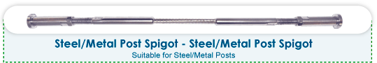 Steel Post Spigot System